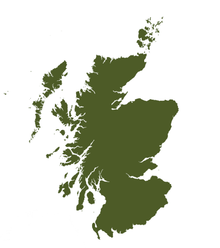 map of scotland